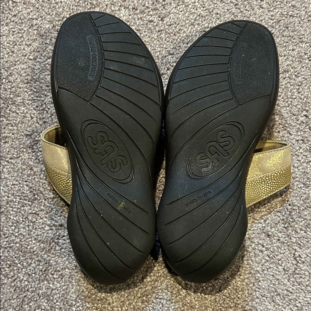 SAS Women's Tan Slide Sandals - Picture 2 of 2